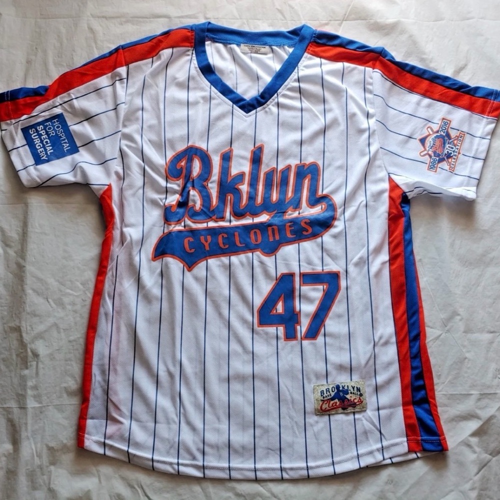 Brooklyn Cyclones Pinstripe Jersey